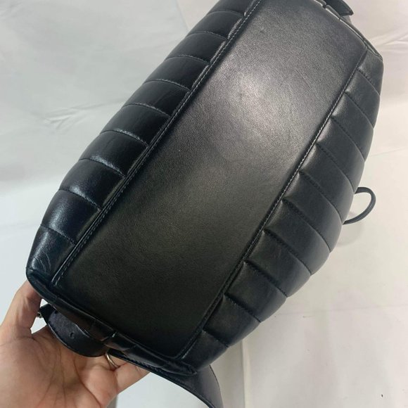 Saint Laurent Calfskin Y Quilted Monogram Medium Loulou Backpack Asphalt - Picture 7 of 16